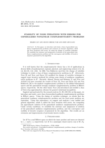 Acta Mathematica Academiae Paedagogicae Ny´ıregyh´aziensis 20 (2004), 53–61 www.emis.de/journals