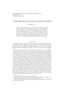 Acta Mathematica Academiae Paedagogicae Ny´ıregyh´aziensis 20 (2004), 63–78 www.emis.de/journals