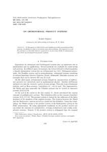 Acta Mathematica Academiae Peadagogicae Ny´ıregyh´aziensis 20 (2004), 185–206 www.emis.de/journals ISSN 1786-0091