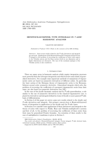 Acta Mathematica Academiae Paedagogicae Ny´ıregyh´aziensis 20 (2004), 207–224 www.emis.de/journals ISSN 1786-0091