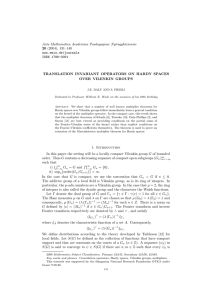 Acta Mathematica Academiae Paedagogicae Ny´ıregyh´aziensis 20 (2004), 131–140 www.emis.de/journals ISSN 1786-0091