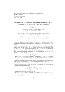 Acta Mathematica Academiae Paedagogicae Ny´ıregyh´aziensis 20 (2004), 141–152 www.emis.de/journals ISSN 1786-0091