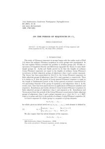Acta Mathematica Academiae Paedagogicae Ny´ıregyh´aziensis 21 (2005), 25–32 www.emis.de/journals ISSN 1786-0091
