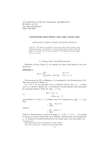 Acta Mathematica Academiae Paedagogicae Ny´ıregyh´ aziensis (2005), 113–125 21
