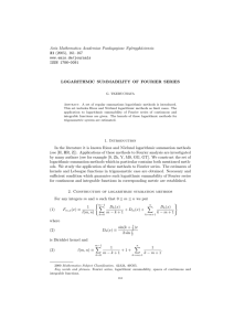 Acta Mathematica Academiae Paedagogicae Ny´ıregyh´aziensis 21 (2005), 161–167 www.emis.de/journals ISSN 1786-0091