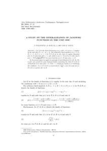 Acta Mathematica Academiae Paedagogicae Ny´ıregyh´aziensis 22 (2006), 27–31 www.emis.de/journals ISSN 1786-0091