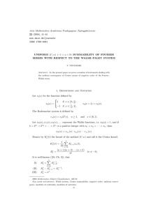 Acta Mathematica Academiae Paedagogicae Ny´ıregyh´aziensis 22 (2006), 41–61 www.emis.de/journals ISSN 1786-0091