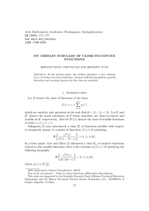 Acta Mathematica Academiae Paedagogicae Ny´ıregyh´aziensis 22 (2006), 171–177 www.emis.de/journals ISSN 1786-0091
