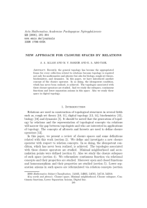 Acta Mathematica Academiae Paedagogicae Ny´ıregyh´ aziensis (2006), 285–304 22