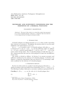 Acta Mathematica Academiae Paedagogicae Ny´ıregyh´aziensis 23(2) (2007), 161–165 www.emis.de/journals ISSN 1786-0091