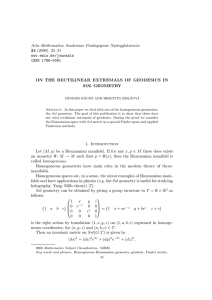 Acta Mathematica Academiae Paedagogicae Ny´ıregyh´aziensis SOL 24 (2008), 25–31 www.emis.de/journals