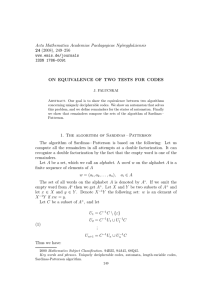 Acta Mathematica Academiae Paedagogicae Ny´ıregyh´ aziensis (2008), 249–256 24