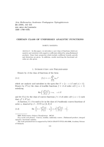 Acta Mathematica Academiae Paedagogicae Ny´ıregyh´aziensis 24 (2008), 345–353 www.emis.de/journals ISSN 1786-0091