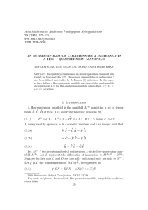 Acta Mathematica Academiae Paedagogicae Ny´ıregyh´aziensis 25 (2009), 129–135 www.emis.de/journals ISSN 1786-0091
