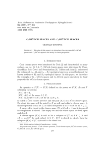 Acta Mathematica Academiae Paedagogicae Ny´ıregyh´aziensis C 25 (2009), 277–281 www.emis.de/journals