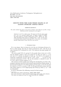 Acta Mathematica Academiae Paedagogicae Ny´ıregyh´aziensis 25 (2009), 175–187 www.emis.de/journals ISSN 1786-0091