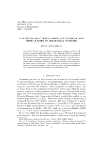 Acta Mathematica Academiae Paedagogicae Ny´ıregyh´aziensis 26 (2010), 17–30 www.emis.de/journals ISSN 1786-0091