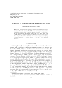Acta Mathematica Academiae Paedagogicae Ny´ıregyh´aziensis 26 (2010), 35–43 www.emis.de/journals ISSN 1786-0091