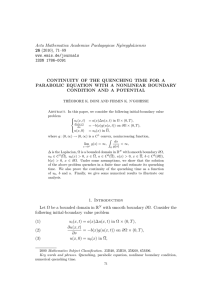 Acta Mathematica Academiae Paedagogicae Ny´ıregyh´ aziensis 26