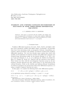 Acta Mathematica Academiae Paedagogicae Ny´ıregyh´aziensis (2011), 51–59 27 www.emis.de/journals