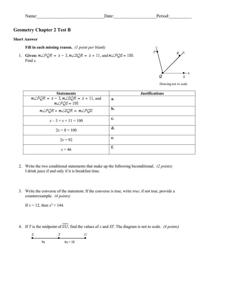 Chapter 2 test geometry