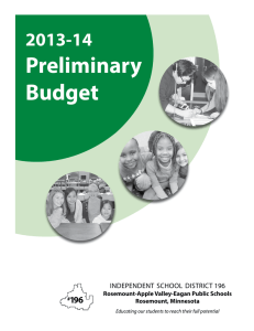 Preliminary Budget 2013-14 196