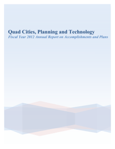 Quad Cities, Planning and Technology