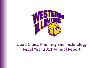 Quad Cities, Planning and Technology Fiscal Year 2011 Annual Report