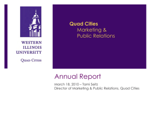 Annual Report Quad Cities Marketing &amp; Public Relations