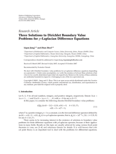 Hindawi Publishing Corporation ﬀerence Equations Advances in Di Volume 2008, Article ID 345916,