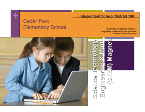 + Cedar Park Elementary School Independent School District 196