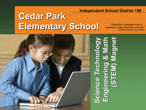Cedar Park Elementary School et &amp; Math