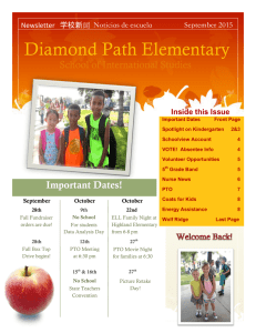 Diamond Path Elementary School of International Studies  Inside this Issue