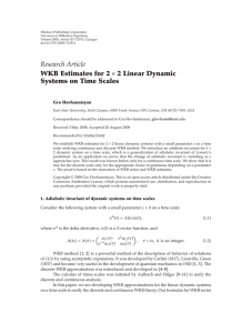 Hindawi Publishing Corporation ﬀerence Equations Advances in Di Volume 2008, Article ID 712913,