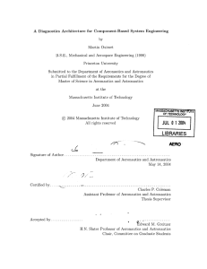 A  Diagnostics  Architecture  for  Component-Based ... by