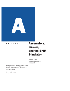 A Assemblers, Linkers,