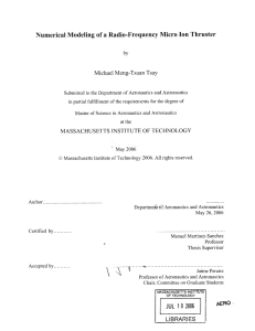 Numerical  Modeling  of a  Radio-Frequency  Micro ...