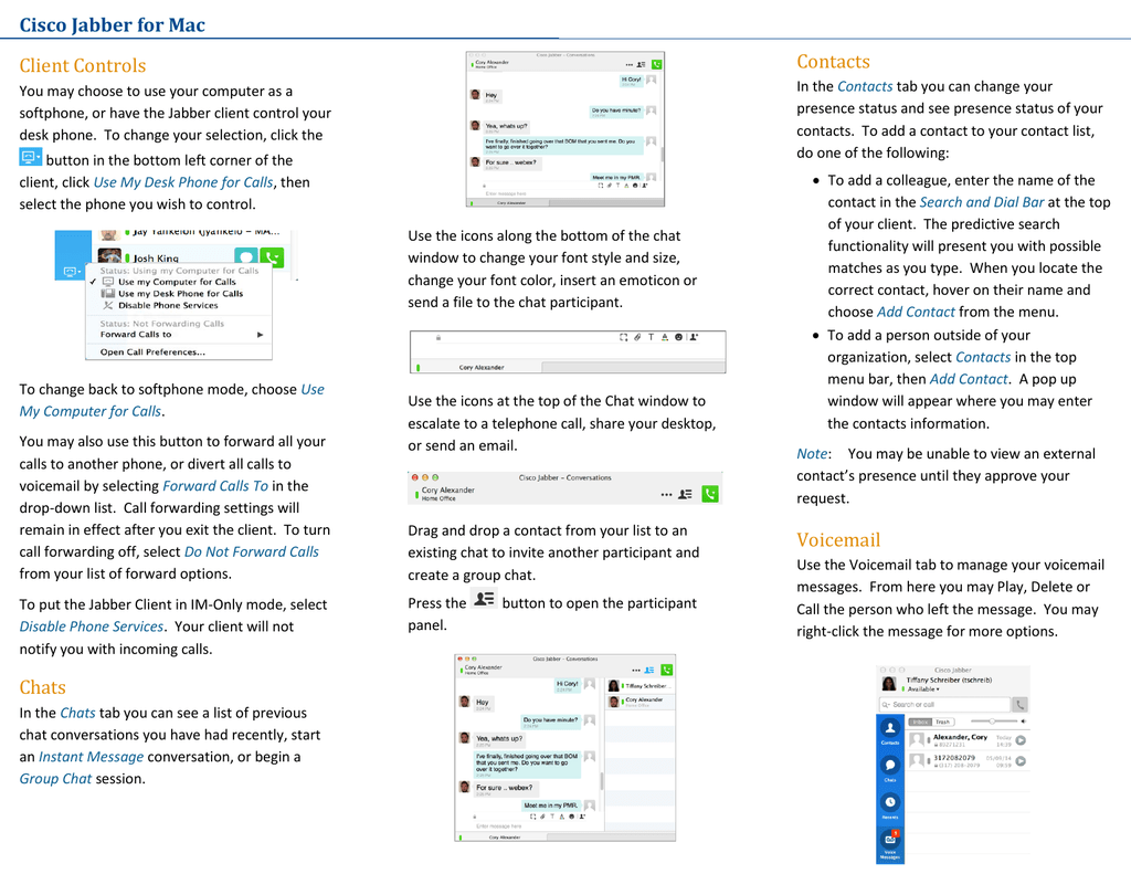 cisco jabber client for mac