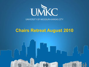 Chairs Retreat August 2010