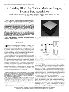 A Building Block for Nuclear Medicine Imaging Systems Data Acquisition