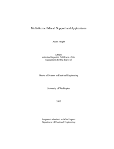 Multi-Kernel Macah Support and Applications