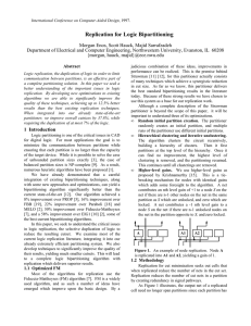 Replication for Logic Bipartitioning