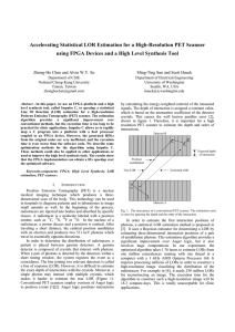 Accelerating Statistical LOR Estimation for a High-Resolution PET Scanner