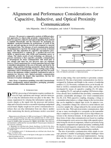 Alignment and Performance Considerations for Capacitive, Inductive, and Optical Proximity Communication