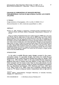Palaeogeography,  Palaeoclimatology, Palaeoecology, 47