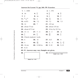 Algebra Skills For Grade 9