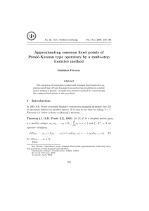 Approximating common fixed points of Presi´ c-Kannan type operators by a multi-step