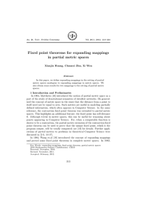 Fixed point theorems for expanding mappings in partial metric spaces