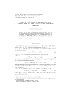 Bulletin of Mathematical Analysis and Applications ISSN: 1821-1291, URL: