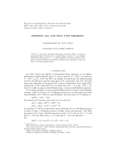 Bulletin of Mathematical Analysis and Applications ISSN: 1821-1291, URL: